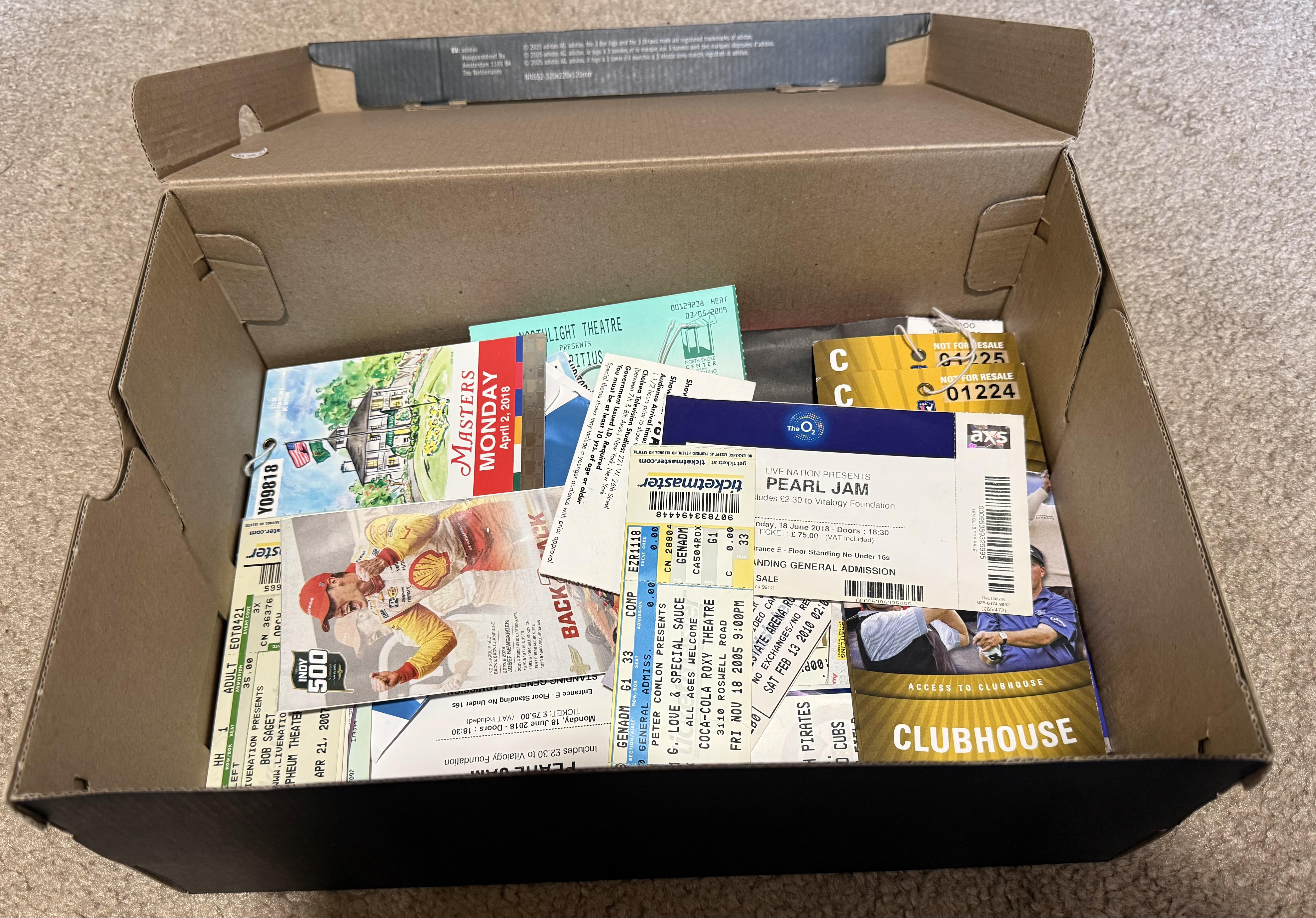 Concert poster wall thumbnail